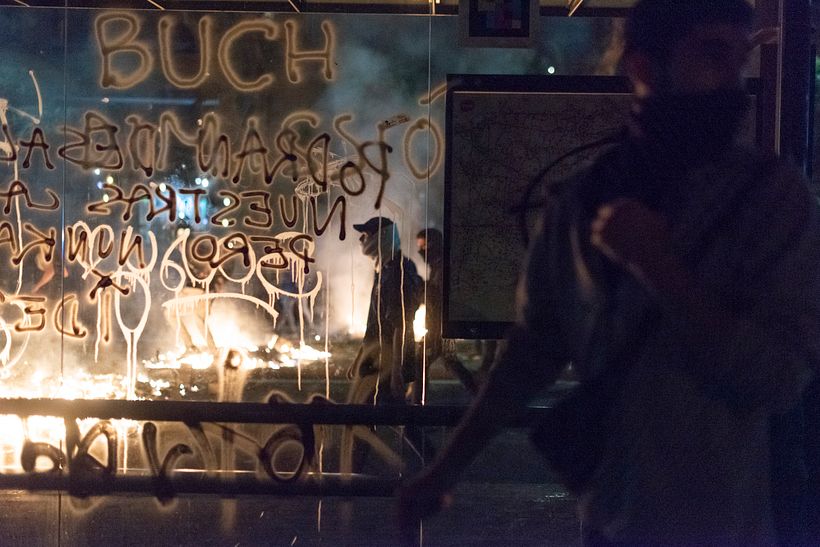 Protestas en Barcelona 0