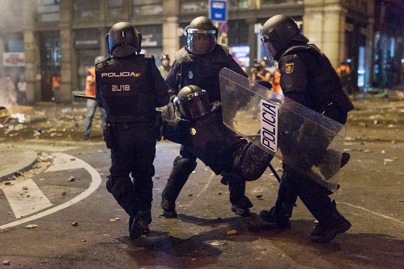 Protestas en Barcelona 4