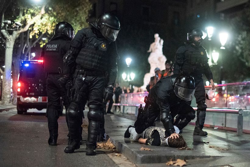 Protestas en Barcelona 7
