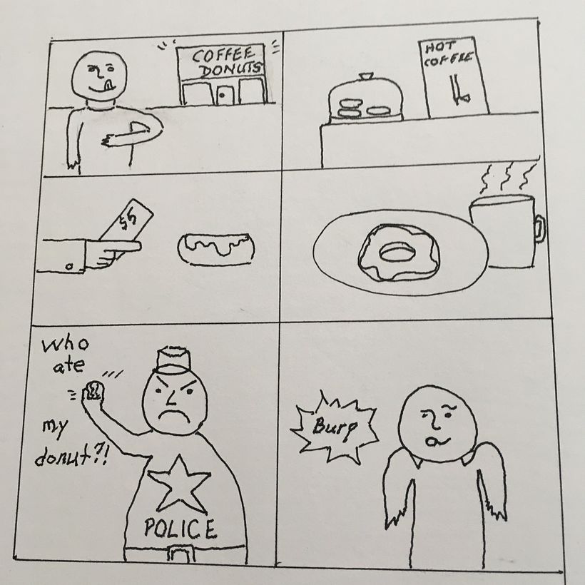 This happened to me many years ago while traveling through small town in New Mexico