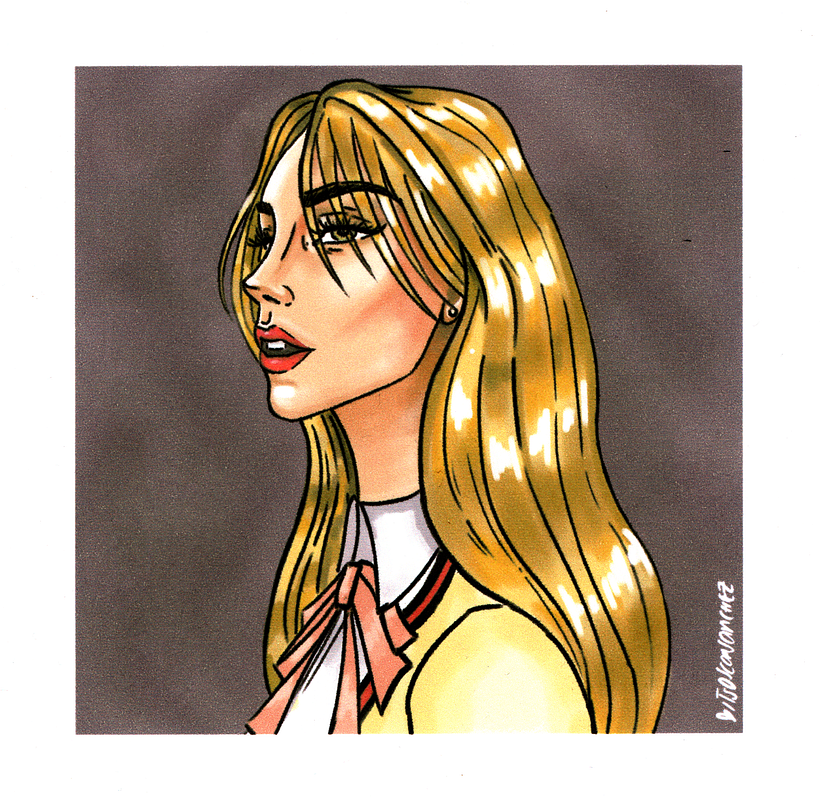 Ilustración Retrato de Personajes  1