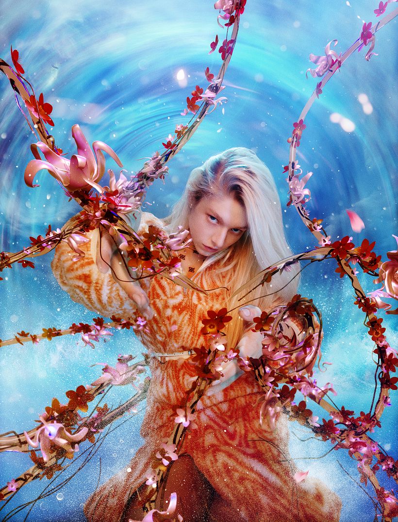 Hunter Schafer por Bryan Huynh y Rodolfo Hernández, para Paper Magazine