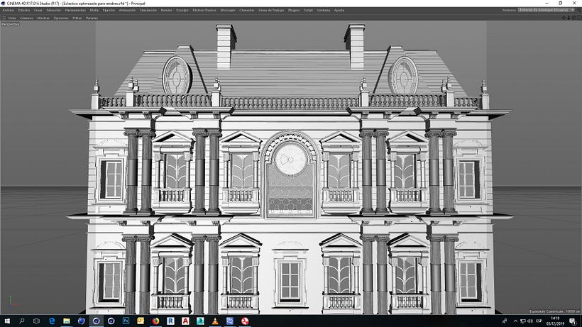 Haciendo tutorial de Edificio Eclectico 1