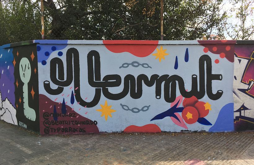 Vermut. Wallspot made next to the illustrator Maria Rz.