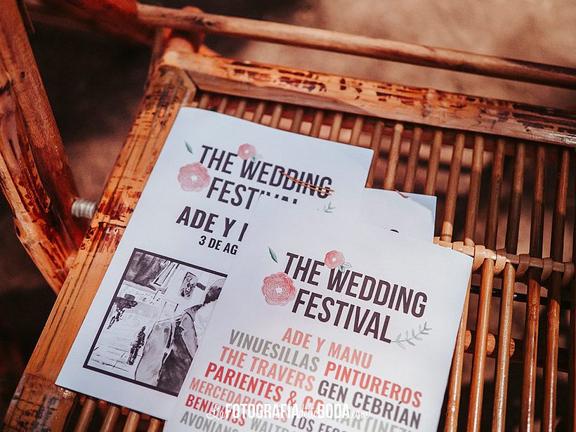 Cantorales de la ceremonia.