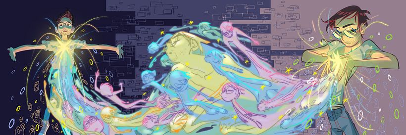 "Self breakthrough" - Auto retrato sobre transformações 0