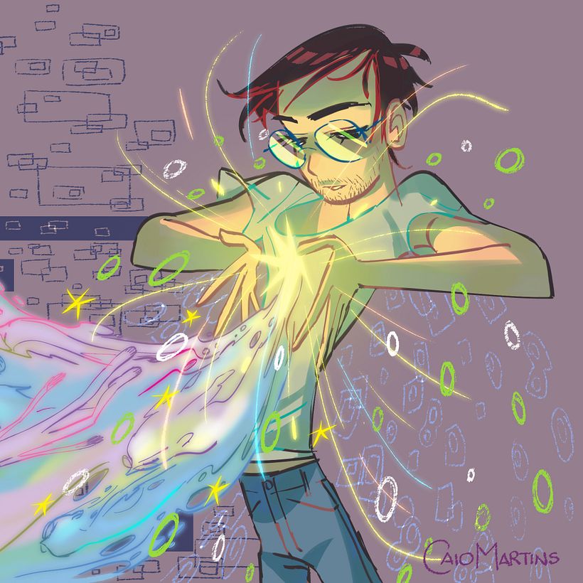 "Self breakthrough" - Auto retrato sobre transformações 1