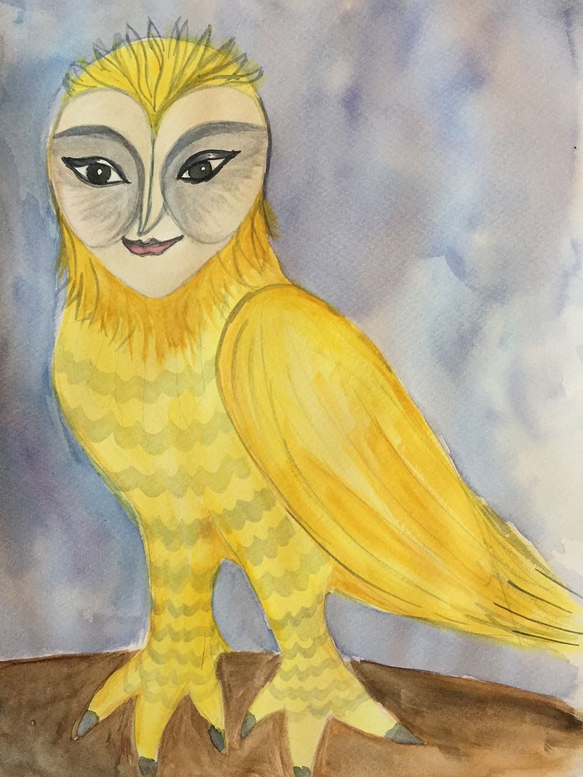 Me as an owl. 