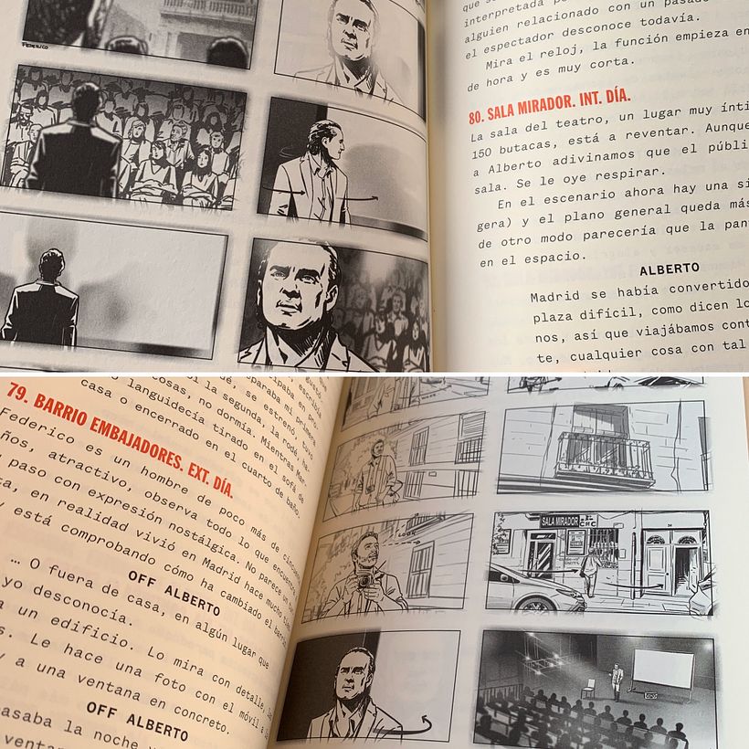 "Dolor y Gloria" Libro - Guión, Fotos y Storyboards 2