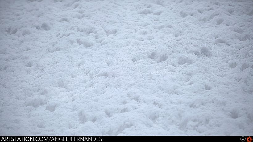 Stone Floor with Snow 7