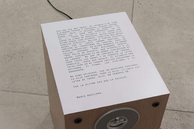 "Cambalache" Proyecto que trata sobre la desaparición de Alejandro Parada, en el contexto de la dictadura cívico-militar de Augusto Pinochet. 1