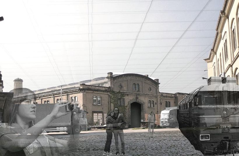 Equipamiento. Rehabilitación de factoría en Übigau para el Museo del Transporte. 2