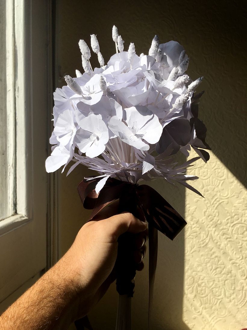 Ramo de amapolas para novia. -1