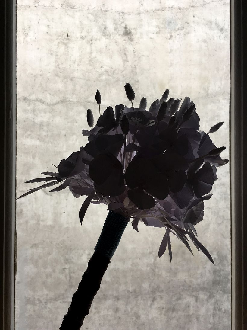 Ramo de amapolas para novia. 1