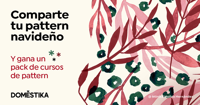 Comparte y gana: crea tu pattern navideño 1