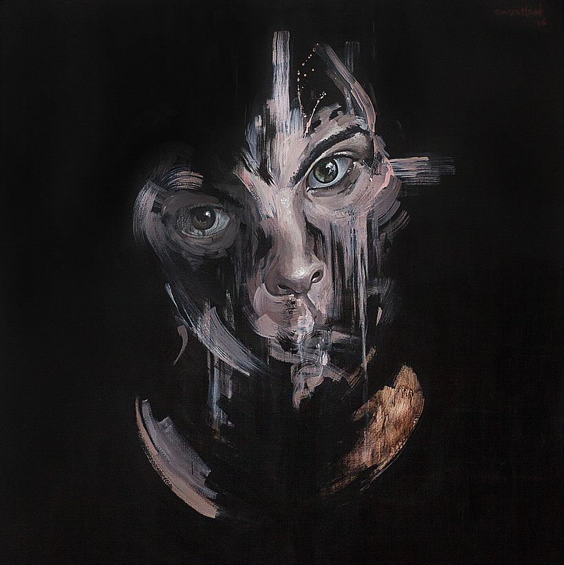 Untitled 165x165 cm Acrylic on Canvas