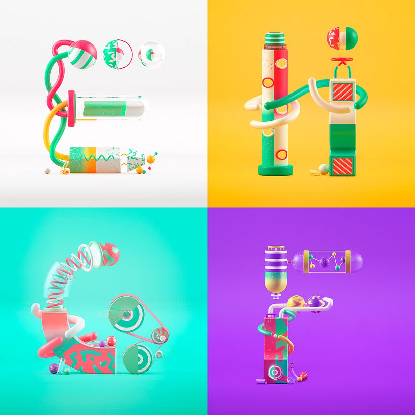36 DAYS OF TYPE - SHAPES AND FORMS 2