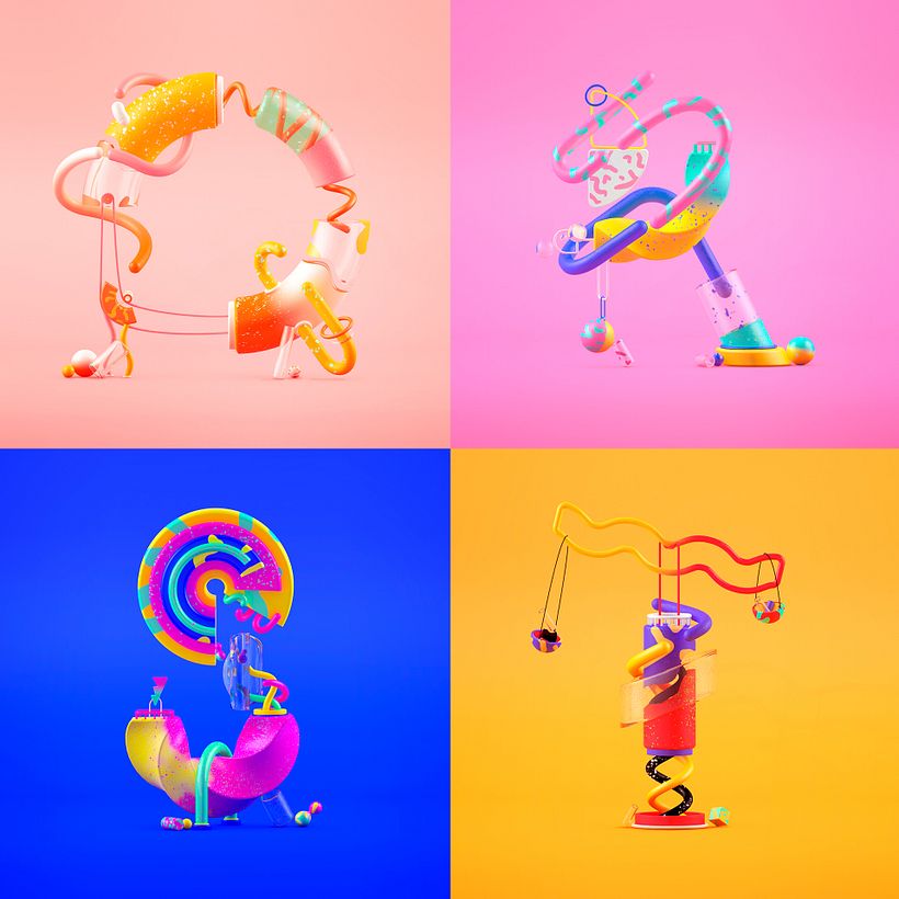 36 DAYS OF TYPE - SHAPES AND FORMS 5
