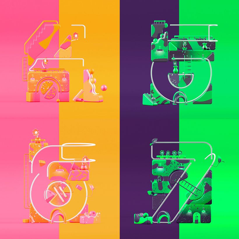 36 DAYS OF TYPE - SHAPES AND FORMS 12