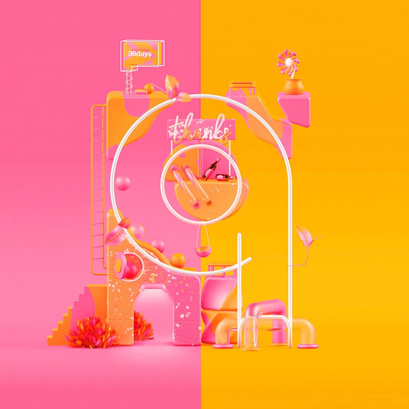 36 DAYS OF TYPE - SHAPES AND FORMS 14