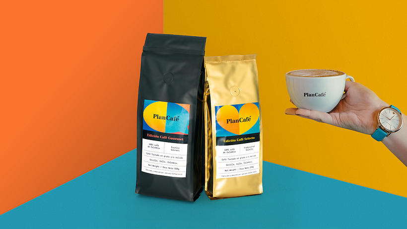 Plan Café - Branding et identité