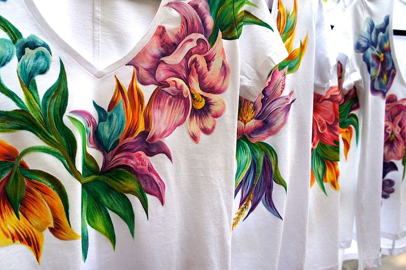 "Textile Painting" 2