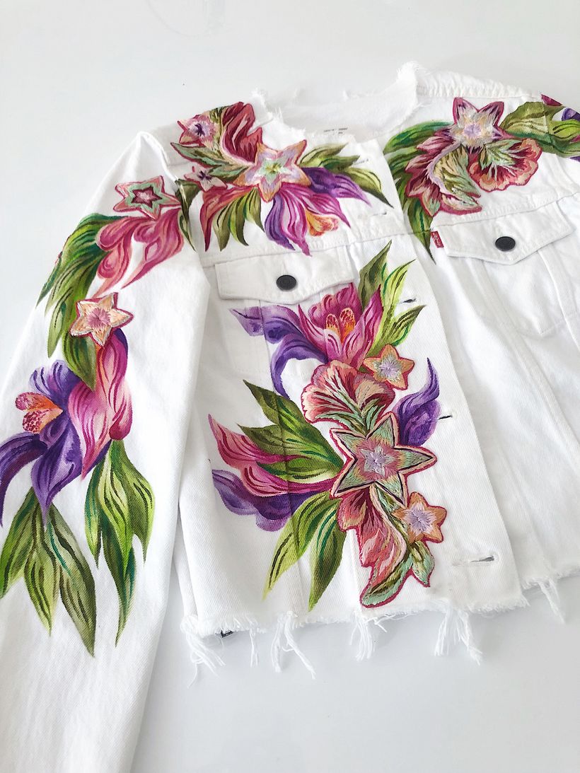 "Textile Painting" 8