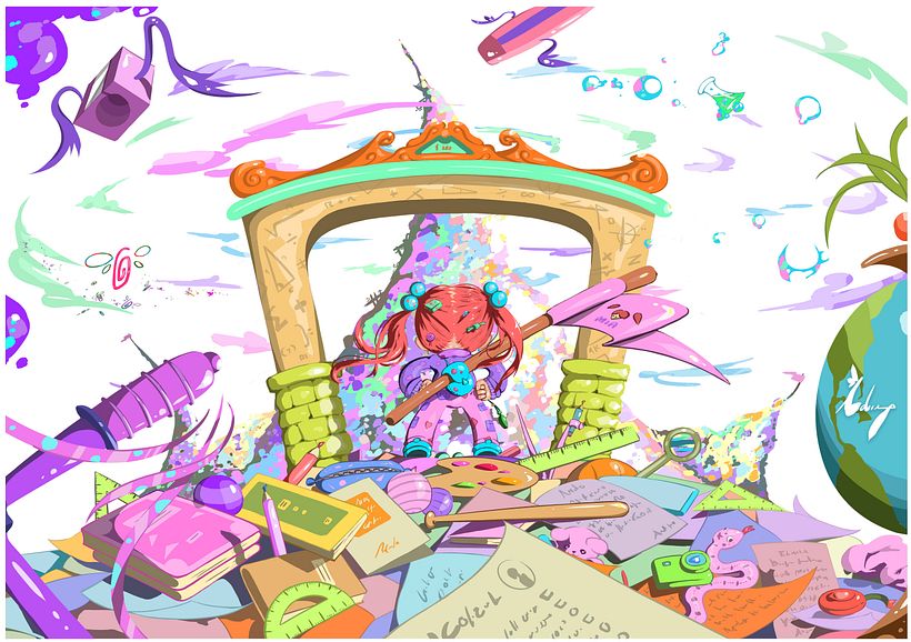 Busco ilustrador/a para desarrollar proyectos 1