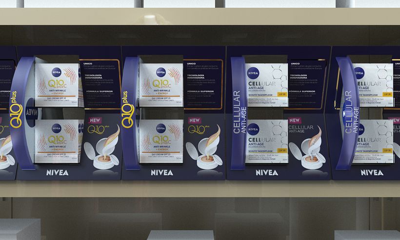 Nivea Cushion Lineal - Packaging & PLV - Endüstriyel tasarım