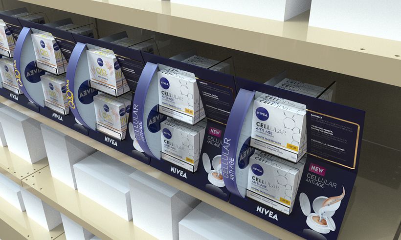 Nivea Cushion Lineal - Packaging & PLV - Endüstriyel tasarım