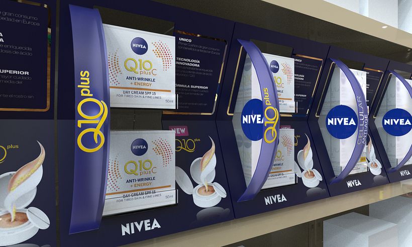 Nivea Cushion Lineal - Packaging & PLV - Endüstriyel tasarım