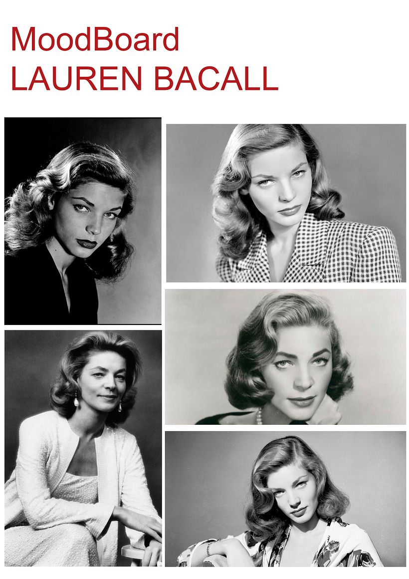 Lauren Bacall,Mi Proyecto del curso: Introducción al retrato con tinta china y plumilla -1