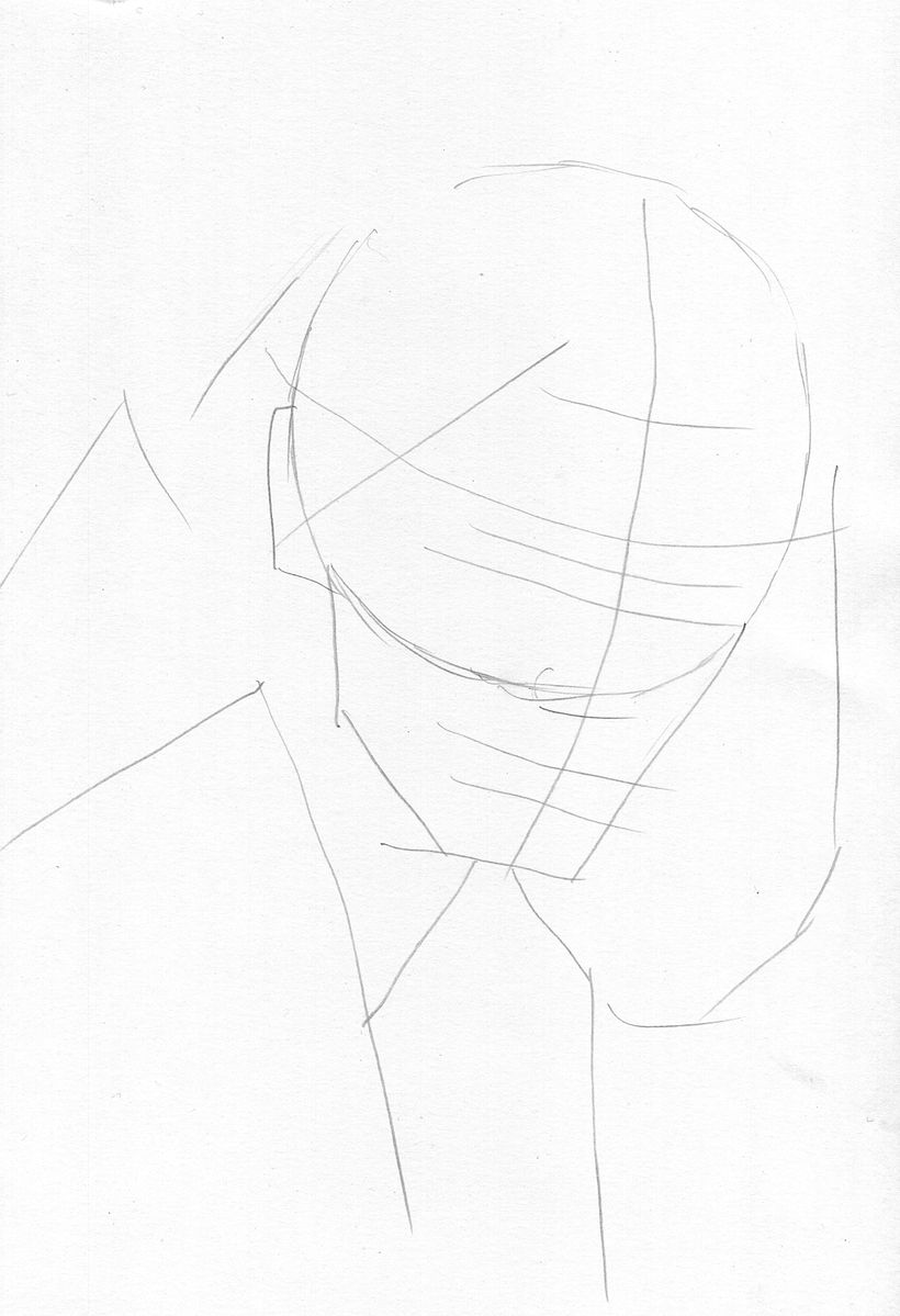 Lauren Bacall,Mi Proyecto del curso: Introducción al retrato con tinta china y plumilla 0