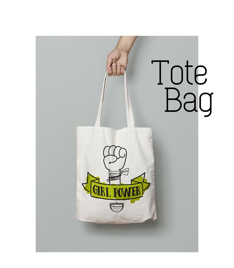 Girl Power Tote Bag 1