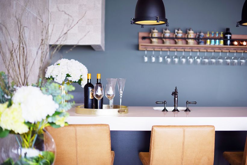 Área Gourmet, industrial chic 