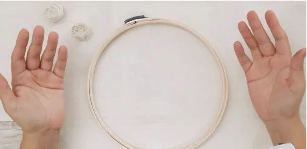 Craft Tutorial: How to Prepare Your Frame to Start Embroidering 5