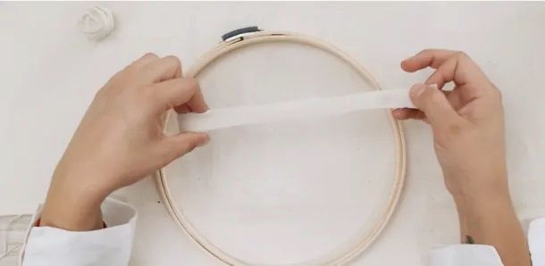 Craft Tutorial: How to Prepare Your Frame to Start Embroidering 7
