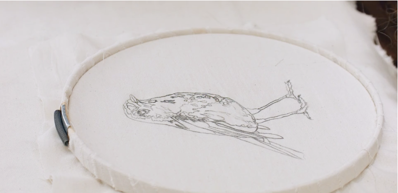Craft Tutorial: How to Prepare Your Frame to Start Embroidering 23