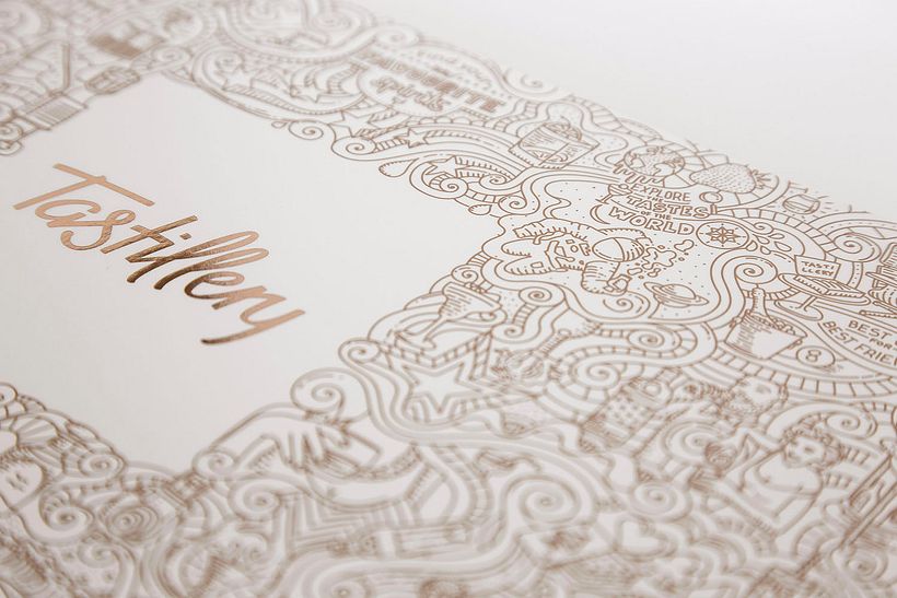 TASTILLERY // PACKAGING ILLUSTRATION 3