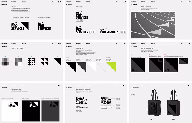 Manual de identidad de Nike