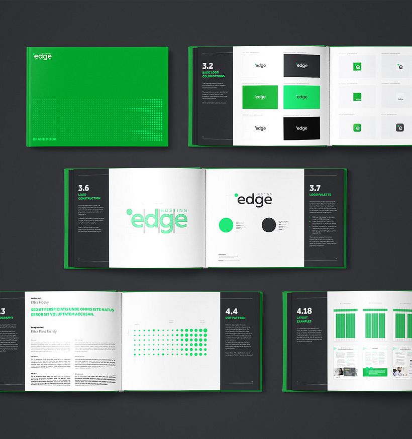 Brand book para Edge