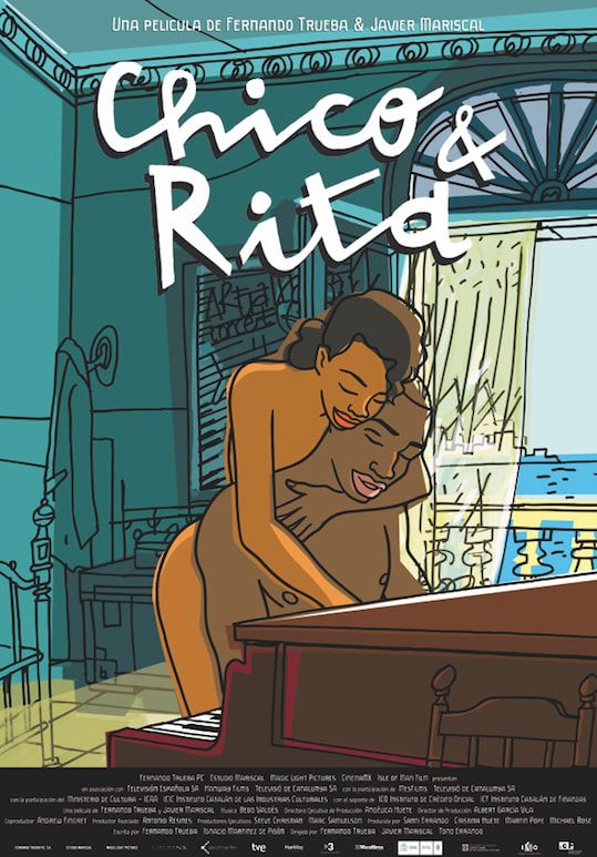 Movie poster for 'Chico and Rita'