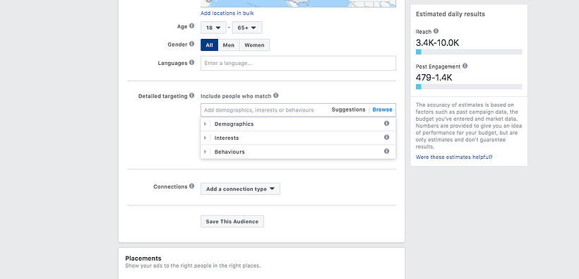 Aside from age and gender, we can use other detailed segmentation parameters