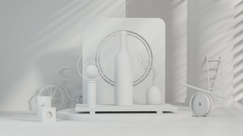 Mi Proyecto del curso: Composiciones abstractas con Cinema 4D 1