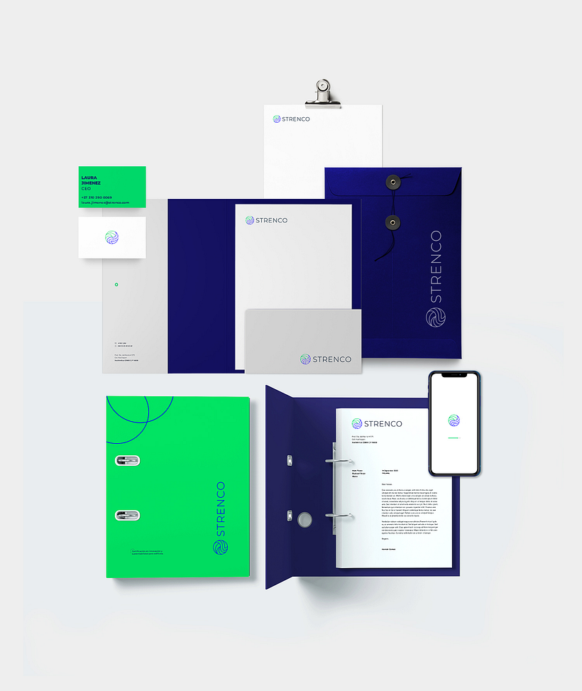 STRENCO | Brand Identity - Branding & Identity