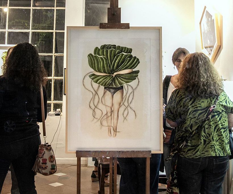 Otwarcie wystawy „An Island” z akwarelami Marii Eliny Méndez w Galerii Mar Dulce