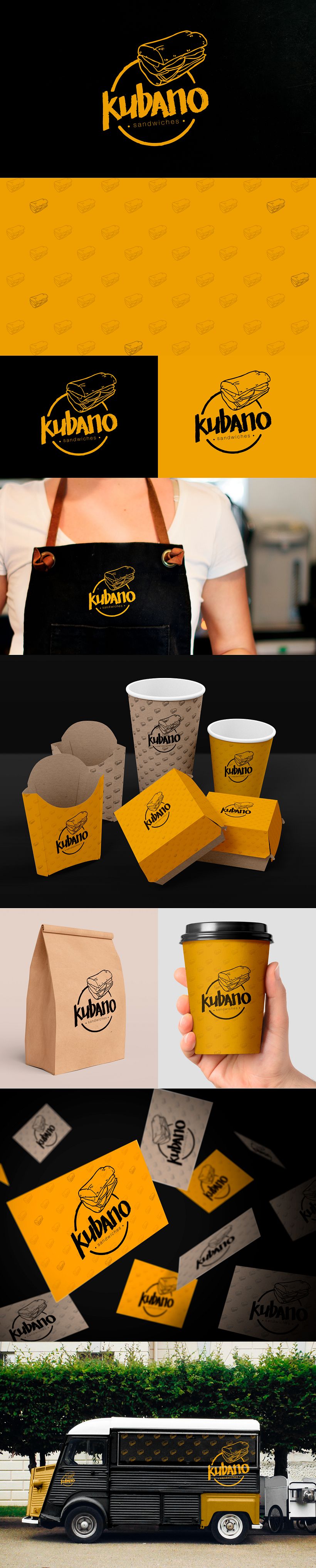KUBANO, Sandwiches. Suiza_Brand Identity. 0