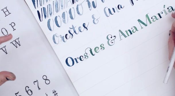 Look at the end of the lines and the connection between the s and t: those are serifs