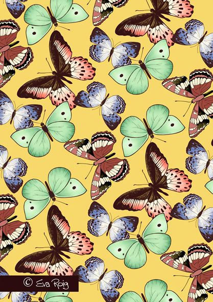 Pattern Mariposas -1