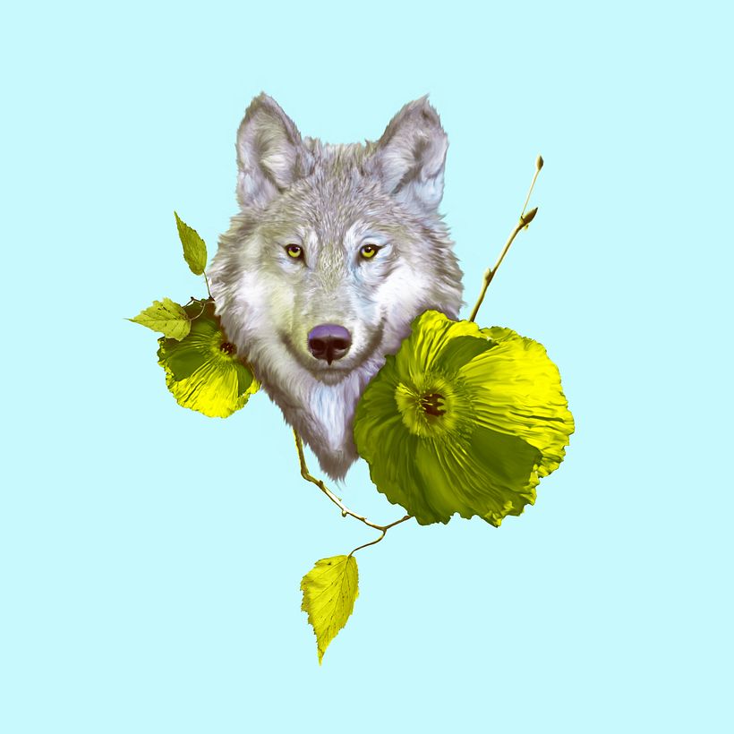 My project in Textile Prints with Digital Techniques course 0